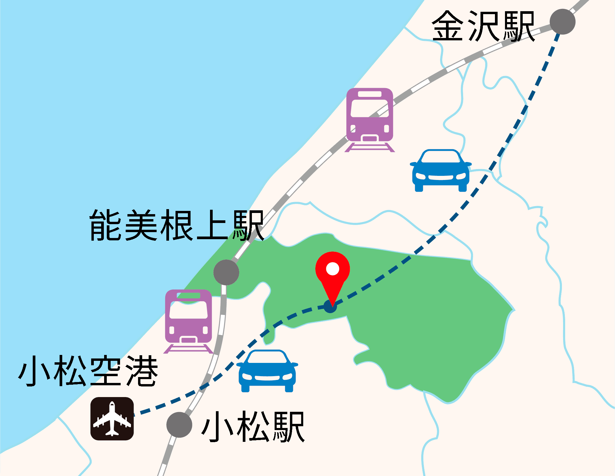 九谷焼美術館MAP